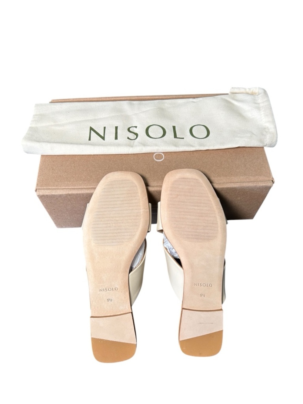 Nisolo Catalina Slide Sandals Women’s Size 9.5 Leather Slip On Flat Sandals - Picture 6 of 6